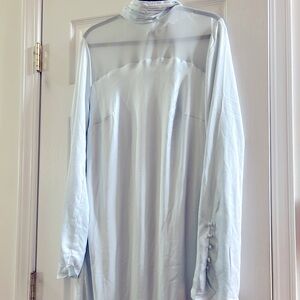 Meshki Gown Powder Blue3x- NWT